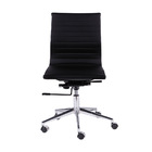 Cadeira Boxbit Eames Office Esteirinha Baixa P.u. Preta Base