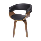 Cadeira Boxbit Elba Estrutura Madeira Acolchada Revest. P.u.