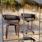 Cadeira Boxbit Elba Estrutura Madeira Acolchada Revest. P.u.