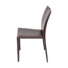 Cadeira Boxbit Glam P.u. Bordo Estrutura Metal