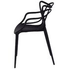 Cadeira Boxbit Solna Polipropileno Azul Petróleo