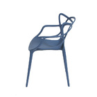 Cadeira Boxbit Solna Polipropileno Azul Petróleo