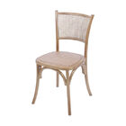 Cadeira Boxbit Zimba Em Madeira Clara Assento E Encosto Em Ra