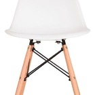 Cadeira Branca Charles Eames Eiffel Para Quarto Cor Lamina Do