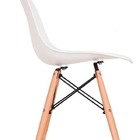 Cadeira Branca Charles Eames Eiffel Sala De Jantar Retrô
