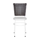Cadeira Branca Para Cozinha Hawai Café  Branco
