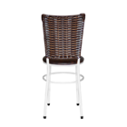 Cadeira Branca Para Cozinha Hawai Cappuccino  Marrom
