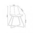 Cadeira Brenda Preta Rivatti Móveis Preto