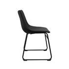 Cadeira Bruna Design Industrial Preta - Rivatti