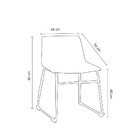 Cadeira Bruna Marrom Drossi