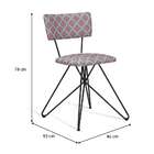 Cadeira Butterfly Preto E Laranja