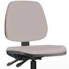 Cadeira Caixa Alta Giratória Job L02 Linho Bege - Lyam Decor