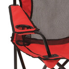 Cadeira Camping Coleman Dobrável Vermelha