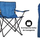 Cadeira Camping Dobrável