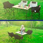 Cadeira Camping Pesca Dobrável Acampamento Praia Preta Com Bo