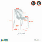 Cadeira Cancún Para Área Externa - Nude