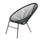 Cadeira Caribe Fibra Sintética Aço Carbono Acesse Móveis