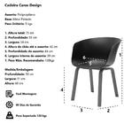 Cadeira Cássia Caras Design Rosa Claro