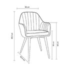 Cadeira Catarina   Marrom