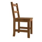 Cadeira Celeiro Em Madeira 41x90cm Novo Mundo - Rústico Cera