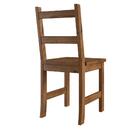 Cadeira Celeiro Em Madeira 41x90cm Novo Mundo - Rústico Cera