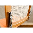 Cadeira Cesca Veludo E Palha Natural Yescasa Terracota