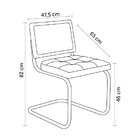 Cadeira Cesca Veludo E Palha Natural Yescasa Terracota