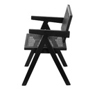 Cadeira Chandy Madeira - Preta