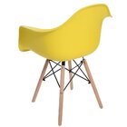 Cadeira Charles Eames Arm Base Madeira