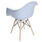 Cadeira Charles Eames Arm Base Madeira