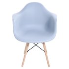 Cadeira Charles Eames Arm Base Madeira