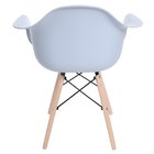 Cadeira Charles Eames Arm Base Madeira