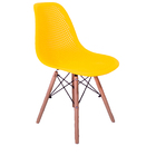 Cadeira Charles Eames Eifell Furadinha Amarelo