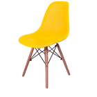 Cadeira Charles Eames Eifell Furadinha Amarelo