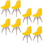 Cadeira Charles Eames Eifell Furadinha Amarelo