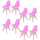 Cadeira Charles Eames Eifell Furadinha Rosa