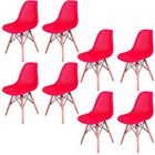 Cadeira Charles Eames Eifell Furadinha Vermelho