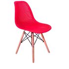 Cadeira Charles Eames Eifell Furadinha Vermelho