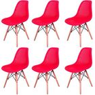 Cadeira Charles Eames Eifell Furadinha Vermelho