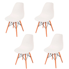 Cadeira Charles Eames Eiffel 130pp Branco