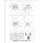 Cadeira Charles Eames Eiffel Branca