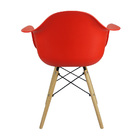 Cadeira Charles Eames Eiffel Com Braço Preta Branca Bege Outr