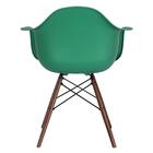 Cadeira Charles Eames Eiffel Daw Com Braços E Pés De Madeira