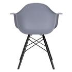 Cadeira Charles Eames Eiffel Daw Com Braços E Pés De Madeira