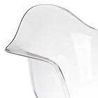 Cadeira Charles Eames Eiffel Daw Incolor Com Braços E Pés De