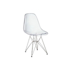 Cadeira Charles Eames Eiffel Policarbonato Transparente