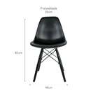 Cadeira Charles Eames Ii Preta