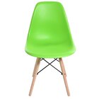Cadeira Charles Eames Lara Base Madeira Fixa