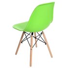 Cadeira Charles Eames Lara Base Madeira Fixa