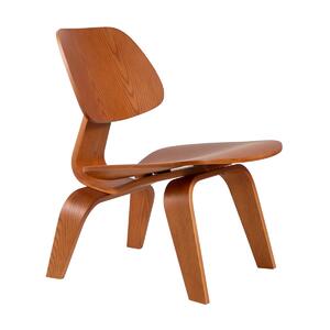 Cadeira Charles Eames Lcw - Poltrona Lounge - Madeira Escura | Leroy Merlin